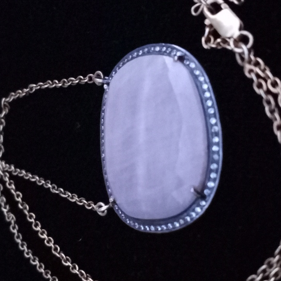 ESTATE 14K Vermeil Large Pink Ruby / Sapphire White Stone Halo Pendant Necklace - Picture 12 of 16